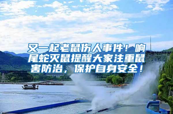 又一起老鼠傷人事件！響尾蛇滅鼠提醒大家注重鼠害防治，保護(hù)自身安全！