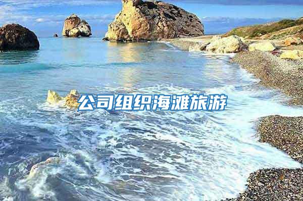 公司組織海灘旅游