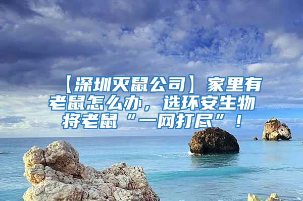 【深圳滅鼠公司】家里有老鼠怎么辦，選環(huán)安生物將老鼠“一網(wǎng)打盡”！