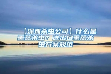 【深圳殺蟲公司】什么是熏蒸殺蟲？進(jìn)出口熏蒸殺蟲方案規(guī)范